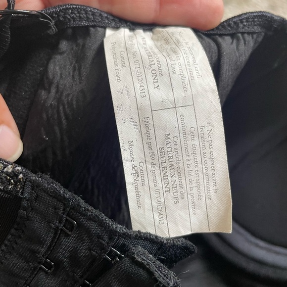 Elegant Black and Gold Bustier Size S/M - Picture 6 of 7